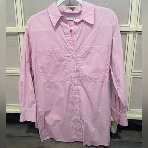 Abercrombie Pink Button Down Dress